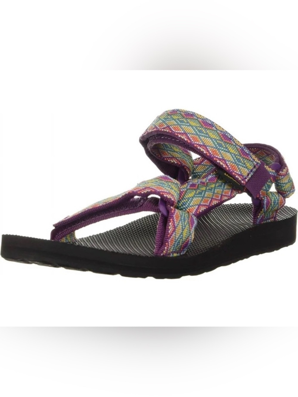 Teva Women's Original Universal Sandal Miramar Fade Dark Purple Multi size 10